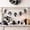Satmonnus Halloween Felt Ghost Garland Halloween Theme Banner with Black Bows and Dried Flowers Spooky Ghost Banner for Houses Doorways Indoor Outdoor Home Mantel Decorations