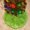 Satmonnus Christmas Tree Skirt, Soft Faux Fur Lime Green Xmas Tree Mat for Holiday Home Decorations, Fluffy Round Christmas Tree Base Cover for Christmas Winter Party Decor, 36 inches
