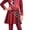 Satmonnus G'irls Red Princess Costume, Red Heart Warrior Costume Dress Set K*ids Rocker Cosplay Outfit with Leggings for Halloween Birthday Pretend Play