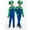 Satmonnus Super Brothers Costume Halloween Cosplay Jumpsuits with Hat and Mustaches, Festivals and Carnivals, Fancy Dress Outfits Halloween Costumes, Family Matching Halloween Cosplay Outfits