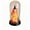 Satmonnus Halloween Ghost Night Light, Glass Cloche Table Lamp, Mini Ghost Figurine Dome with Warm White Lights, Spooky Halloween Decor for Bedroom Nightstand, Vintage Style Ambient Lighting