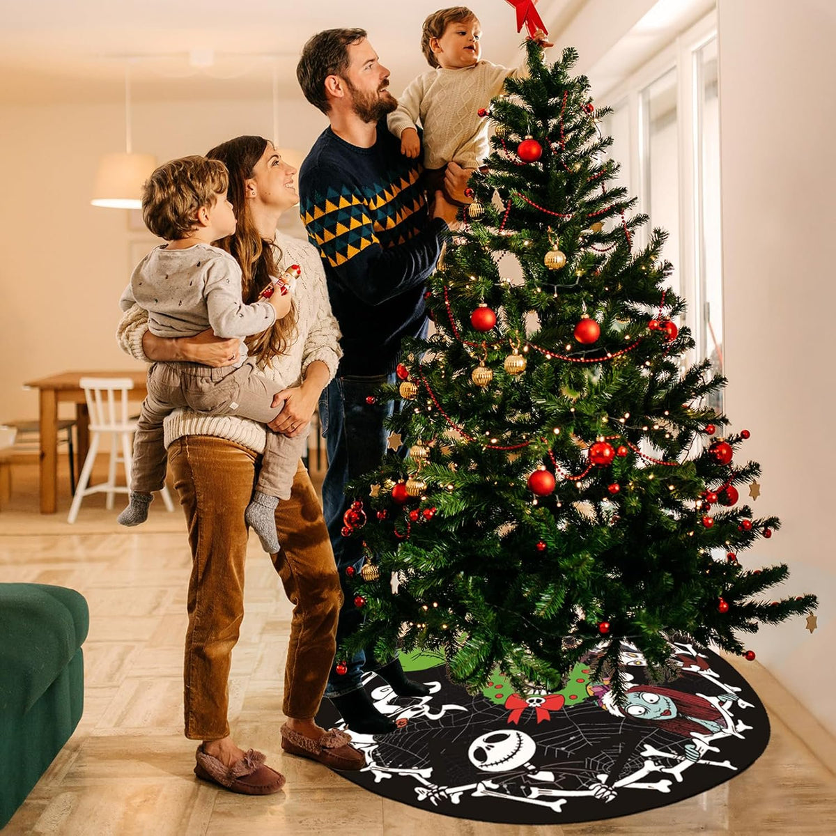 48 Inch Tree Skirt - Style B - image 6