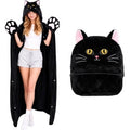 Halloween Women Wearable Blanket Hoodie, Blanket Cute Animals Warm Plush Blankets