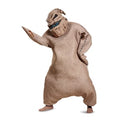 Spooky Gambler Burlap Halloween Costume, Adult Nightmare Villain Christmas Halloween Cosplay Bodysuit with Full Mask,Adult, Standard