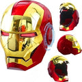 Satmonnus Smart Iron Hero Helmet, Halloween Wearable Mask with Intelligent Voice&Remote&Touch Controlled Open/Close,MK5 Mask for Halloween Costume Christmas Birthday Cosplay Party