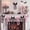 FLAIR GIFTS] 6.5ft Halloween Bat Bow Pearl Garland, Black & Pink Decor | Vintage Spooky Aesthetic with 4 DIY Extra Faux Leather Bows for Mantle, Porch, Doorway, Chair Back, Railing, and Party Setup
