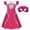 Satmonnus Spider Costume with Mask, Spider Costume Dress Halloween Hero-Themed Cosplay Outfits Set for 7-8Y