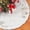 Satmonnus Fall Pumpkin Tree Skirt, 48 Inch Plush Faux Fur Thanksgiving Tree Skirt with 3D Pumpkins Cream White Farmhouse Style Ornament for Autumn Christmas Holiday Party and Home Indoor Decoration