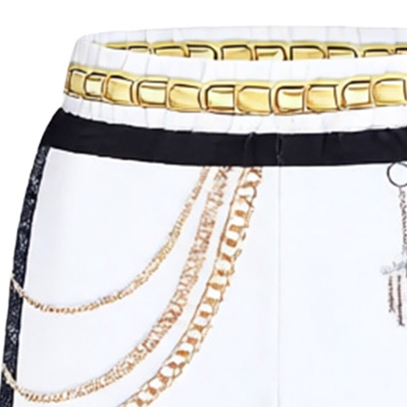 Girls black and gold pop star costume - image 8