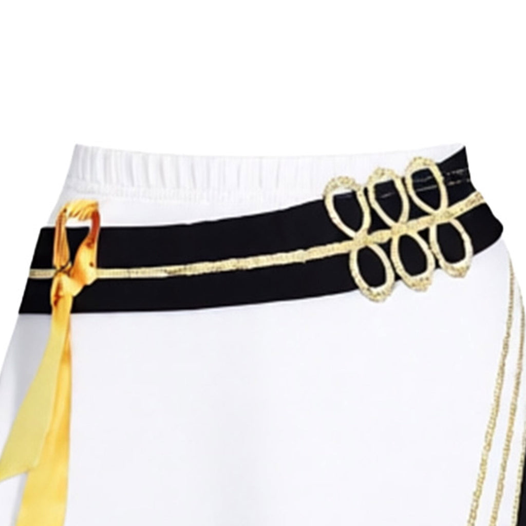 Girls black and gold pop star costume - image 20
