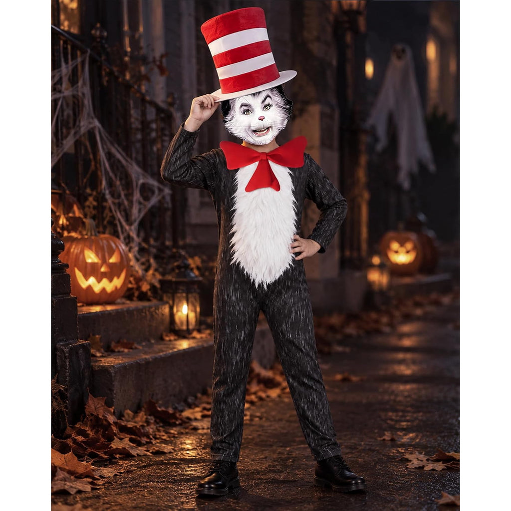 4-Piece Black Cat Halloween Costume - image 5