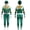 Power Rangers Cosplay Jumpsuit Fancy Dress up Costume Party Playsuit for 4-5 Years
