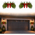 2PCS Christmas Swags - Curved