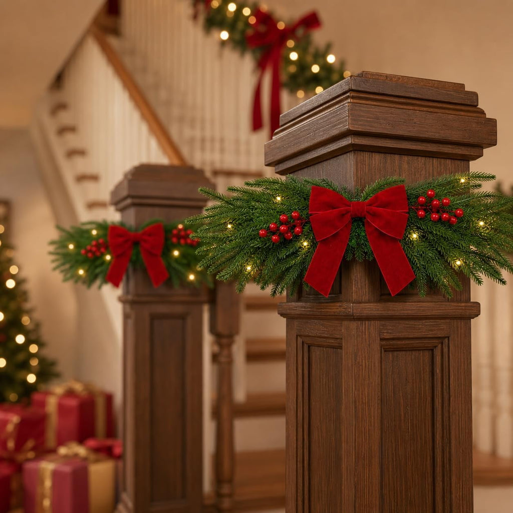 2PCS Christmas Swags - Curved - image 7