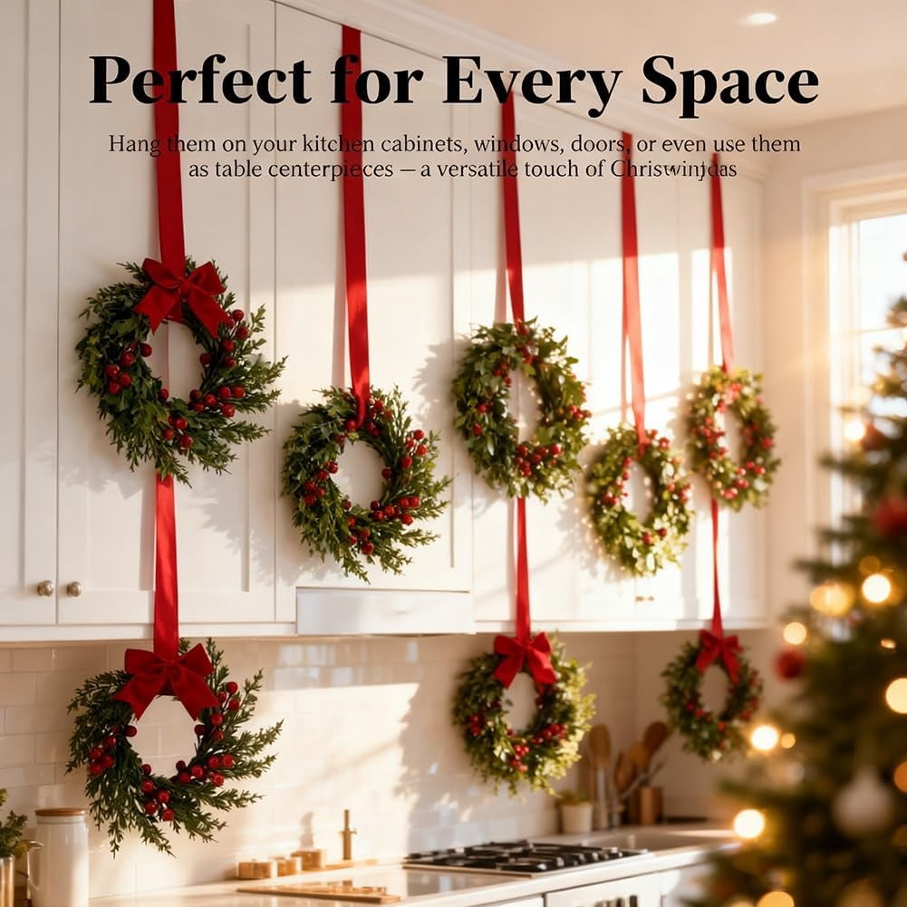 Mini Christmas wreath set product image 11