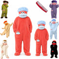Red Funny Big Mouth Monster Onesie