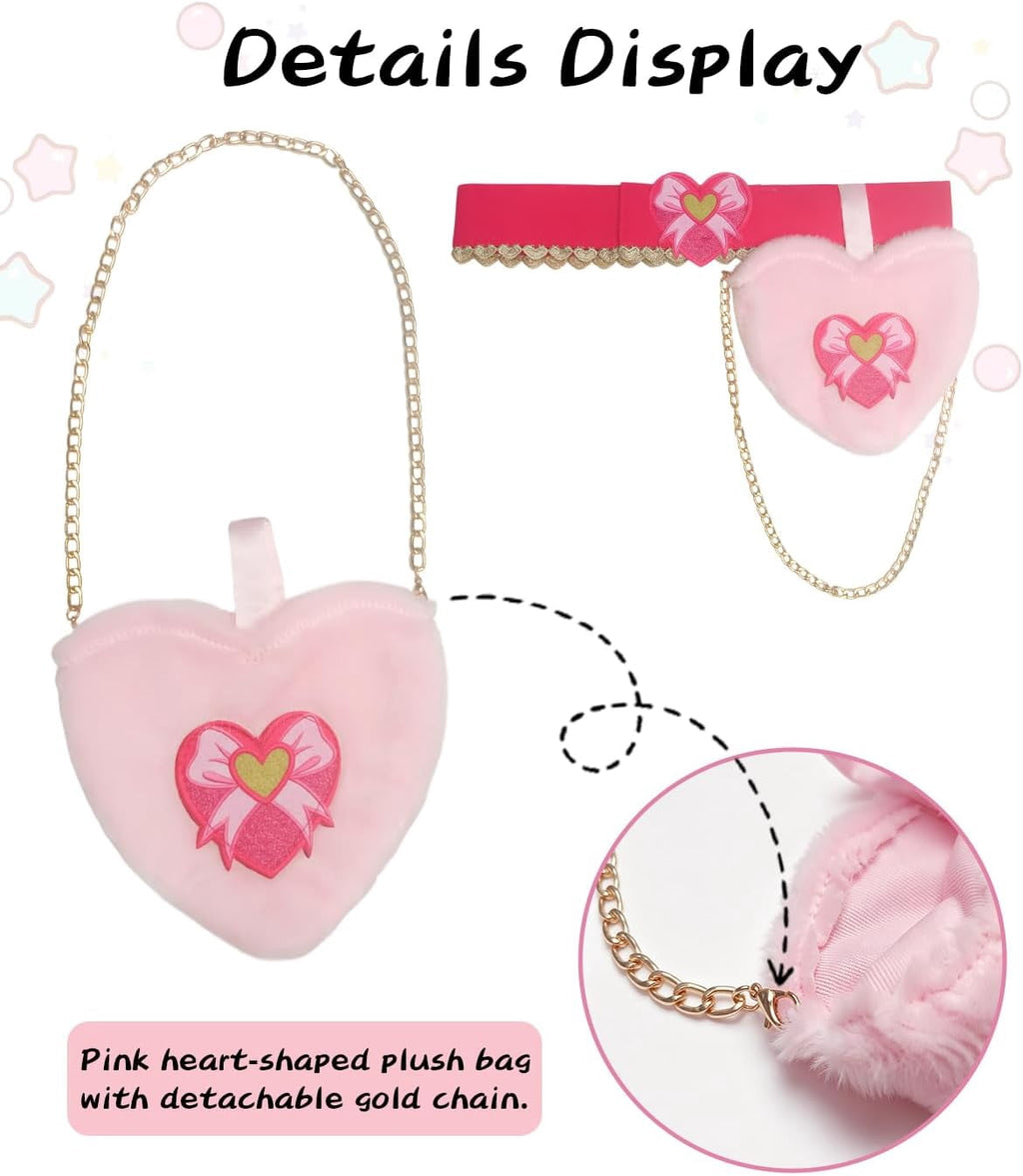 Girls Pink Princess Costume 4