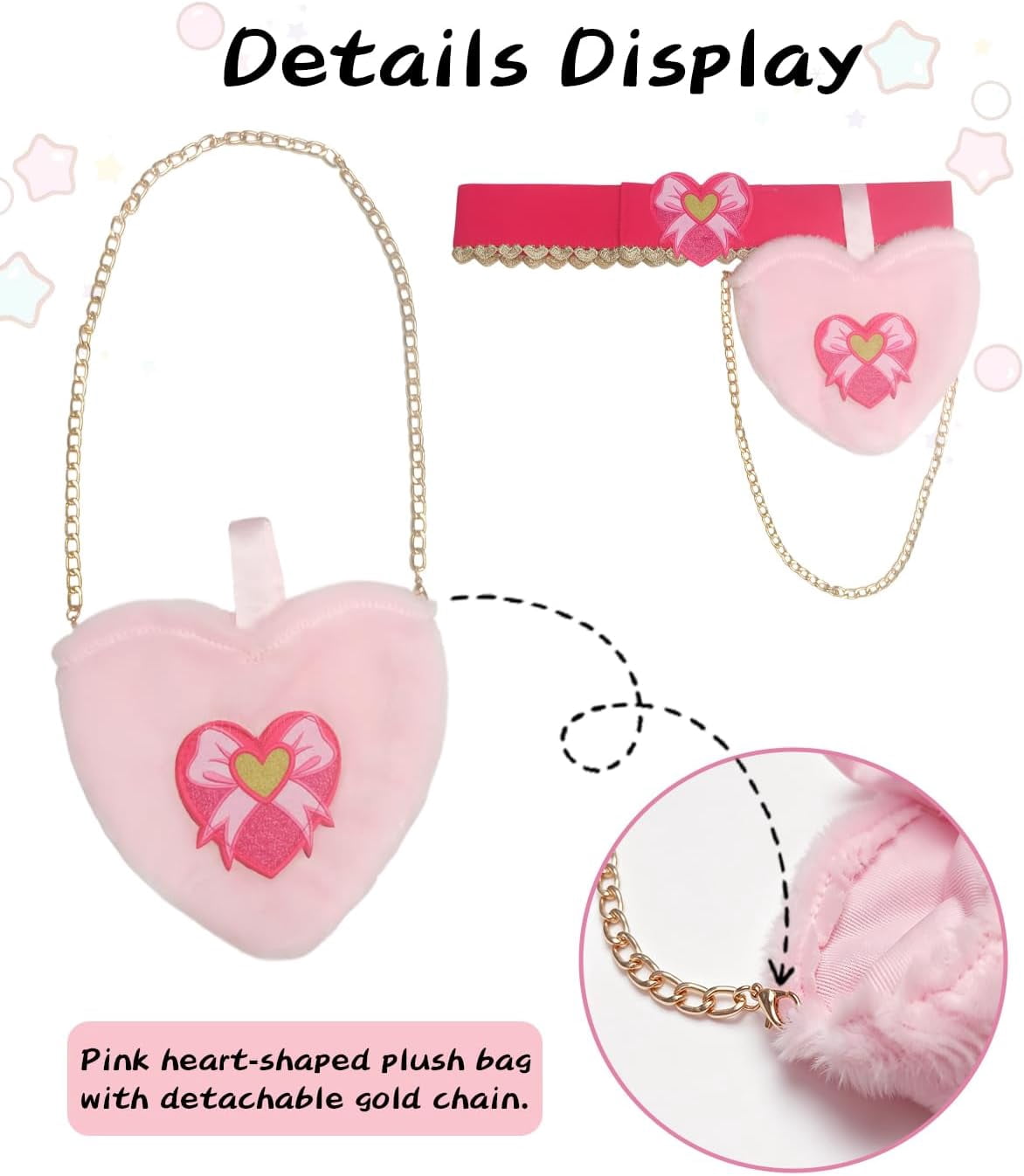 Girls Pink Princess Costume 4