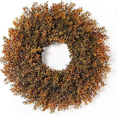 Satmonnus 26 inch fall boxwood wreath image 1