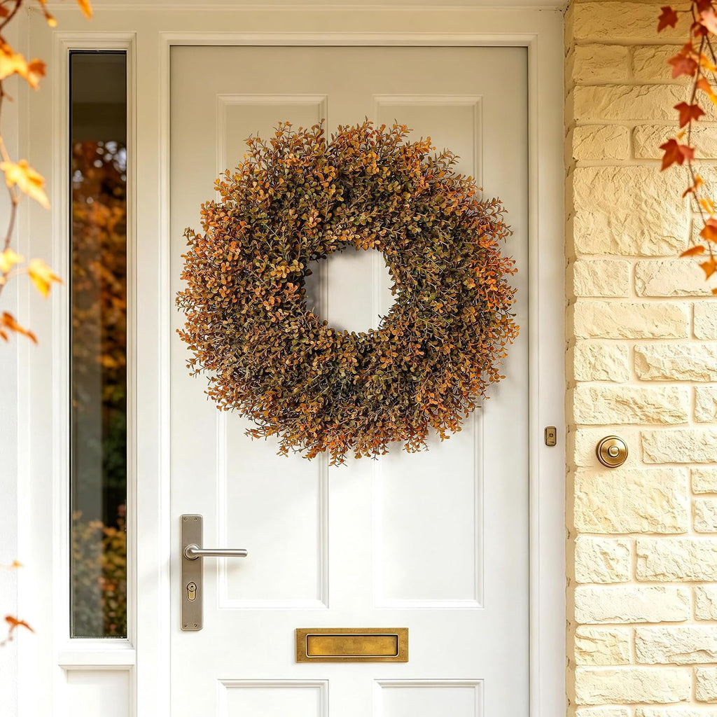 Satmonnus 26 inch fall boxwood wreath image 9
