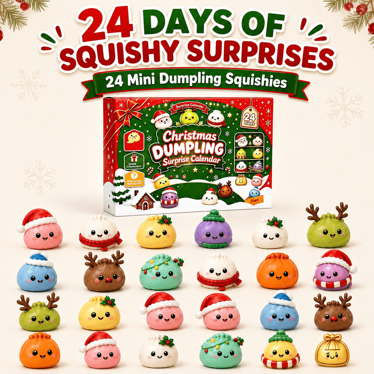 Squishy Advent Calendar - Style E