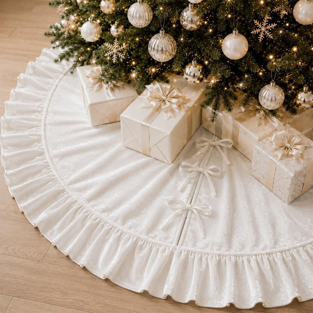 Velvet Christmas tree skirt product image 10