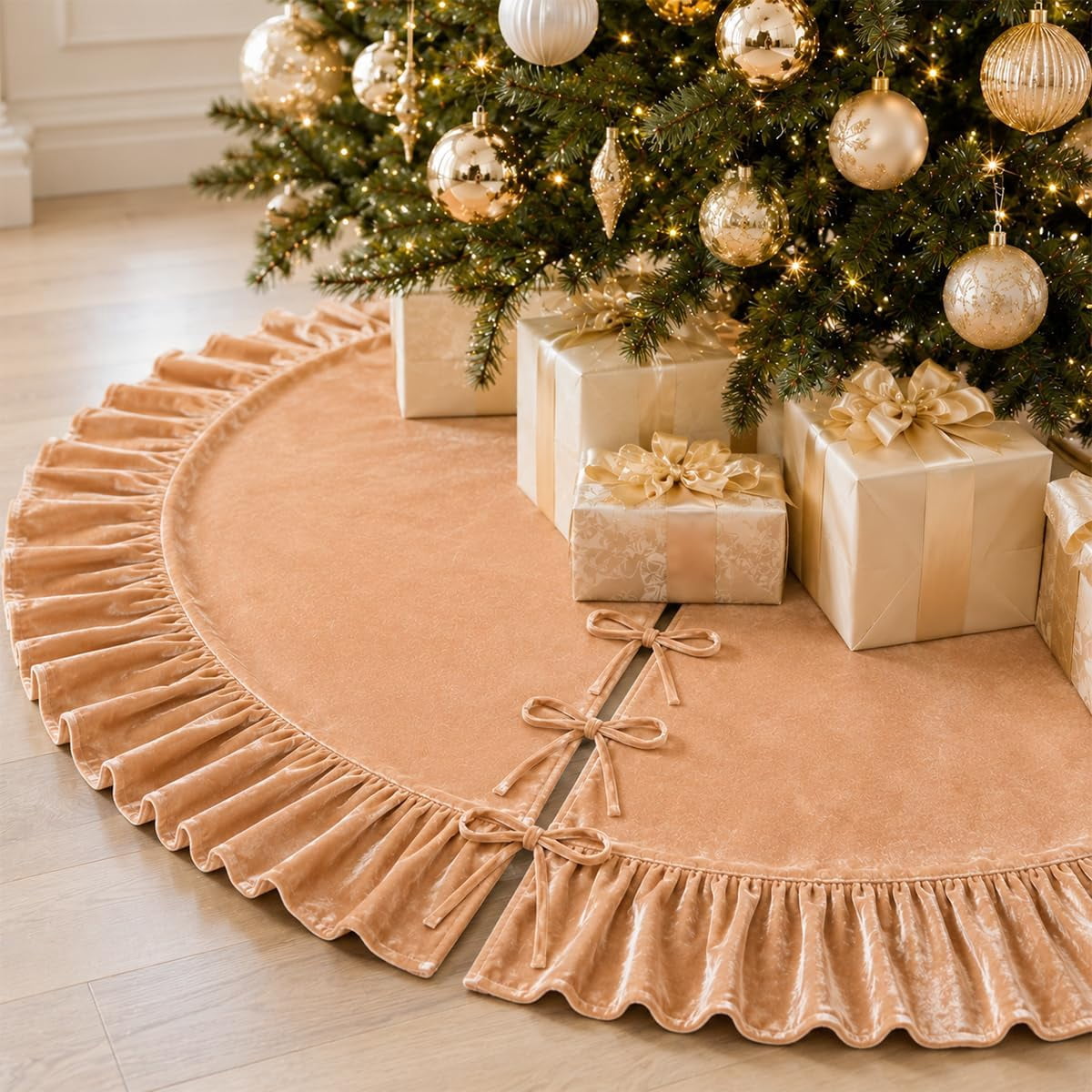 Velvet Christmas tree skirt product image 15