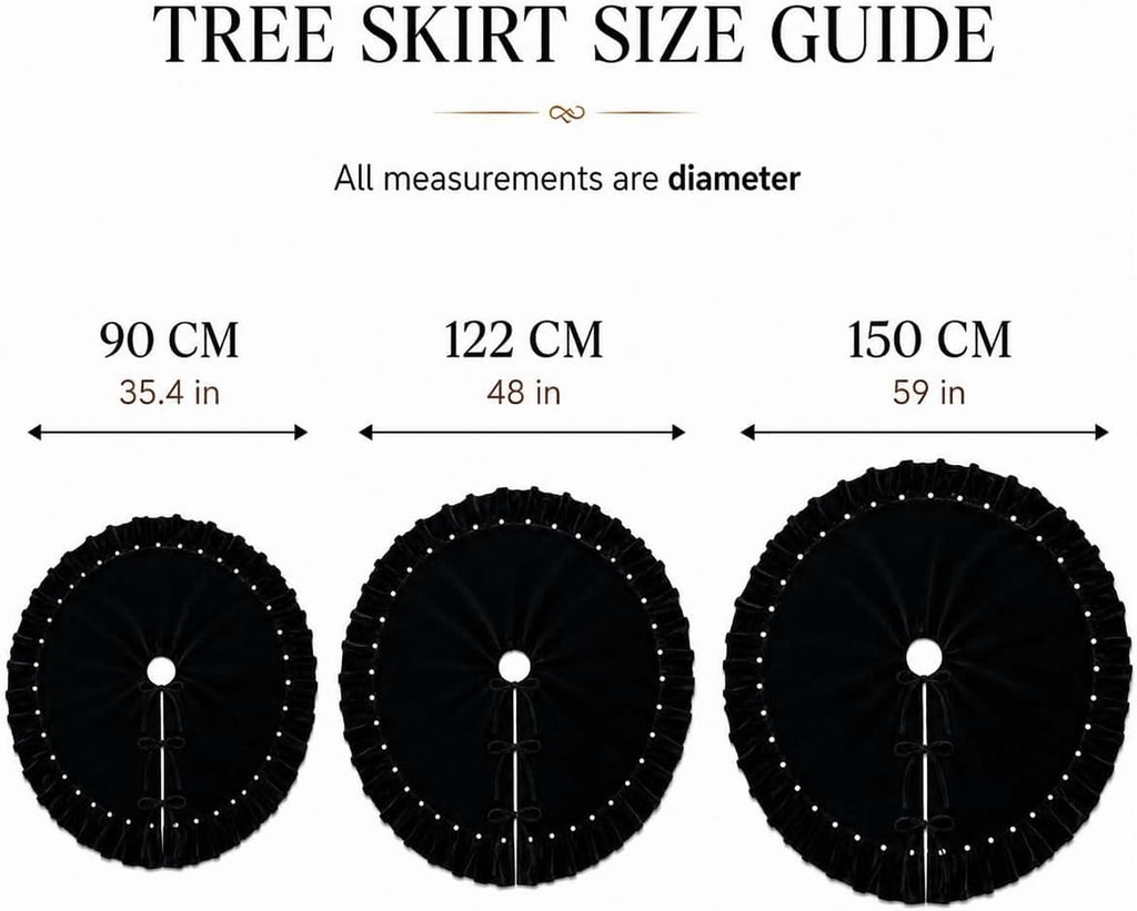 Velvet Christmas tree skirt product image 18