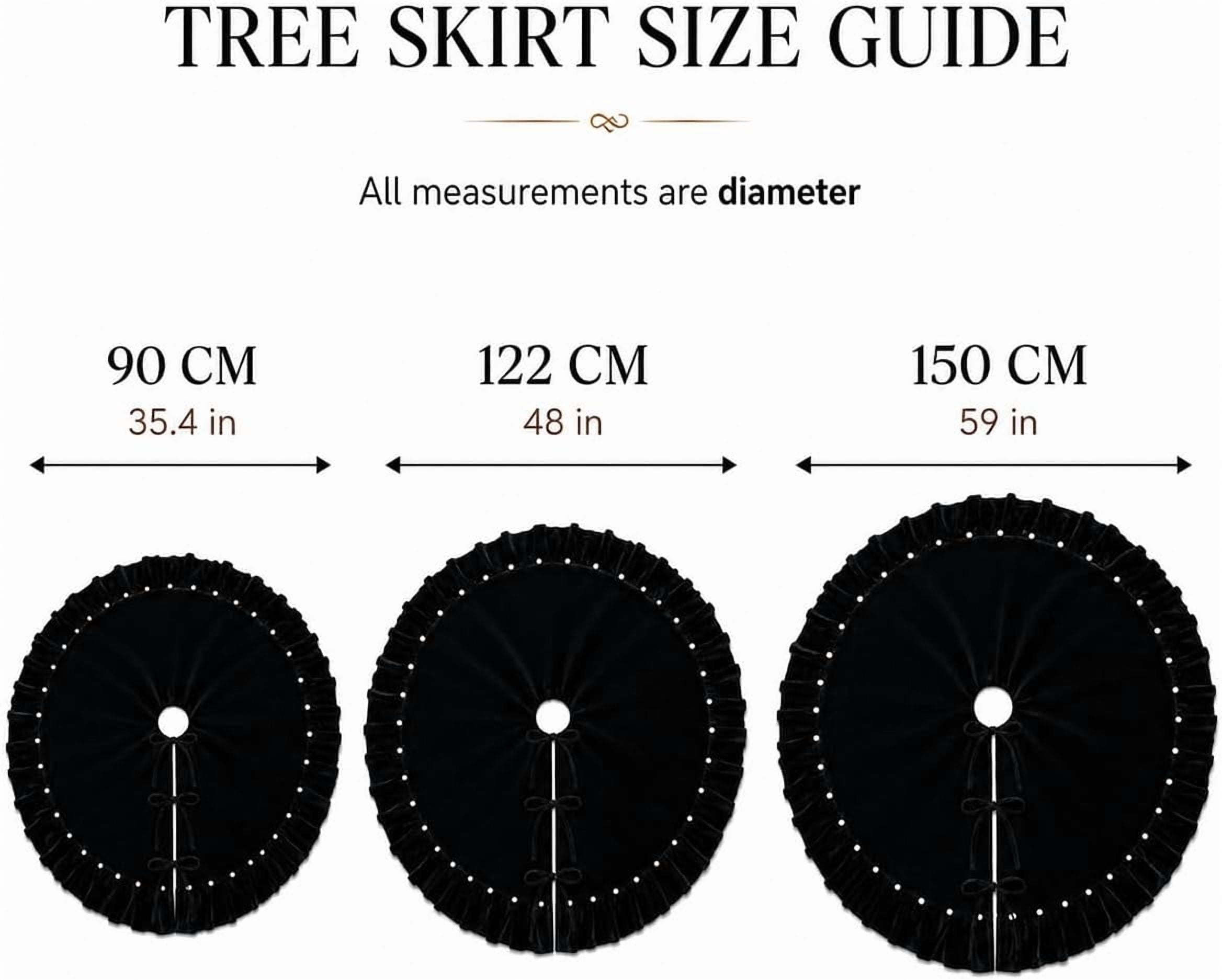 Velvet Christmas tree skirt product image 18
