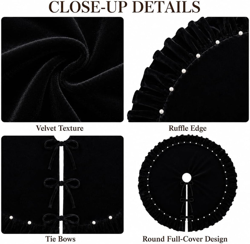Velvet Christmas tree skirt product image 19