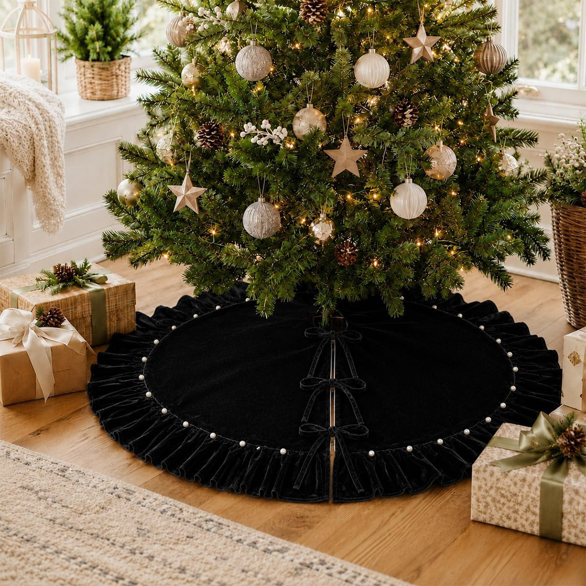Velvet Christmas tree skirt product image 21