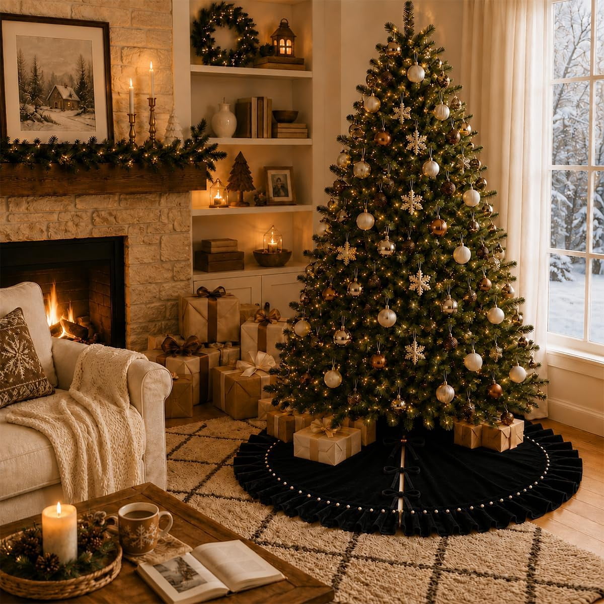 Velvet Christmas tree skirt product image 22
